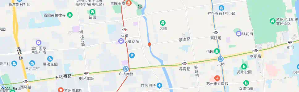 苏州景德桥东_公交站地图_苏州公交_妙搜公交查询2025