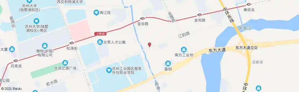 苏州金阳路桥_公交站地图_苏州公交_妙搜公交查询2025