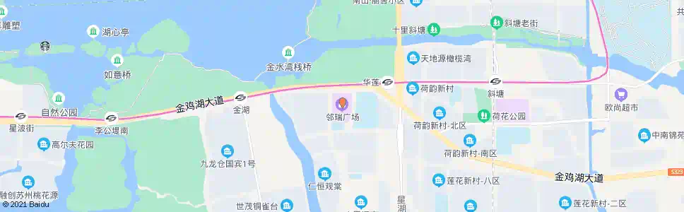 苏州邻瑞广场_公交站地图_苏州公交_妙搜公交查询2025