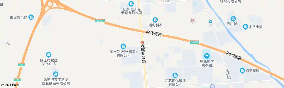 苏州苏虞张公路(东)_公交站地图_苏州公交_妙搜公交查询2025