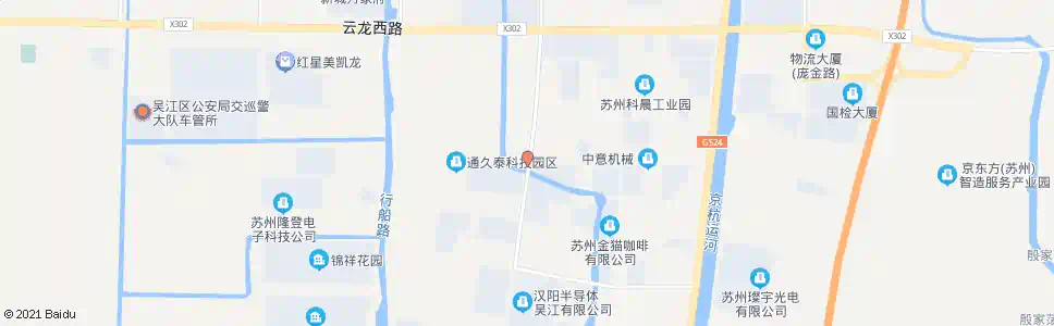 苏州五方路长安路口_公交站地图_苏州公交_妙搜公交查询2025