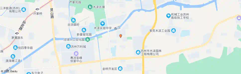 苏州姑苏村委会_公交站地图_苏州公交_妙搜公交查询2025