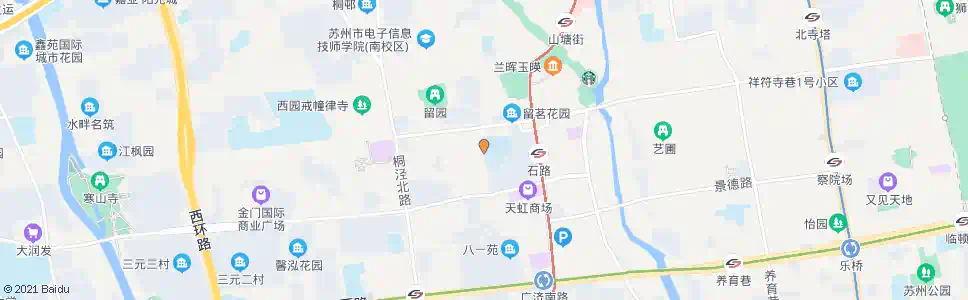 苏州上津桥_公交站地图_苏州公交_妙搜公交查询2025
