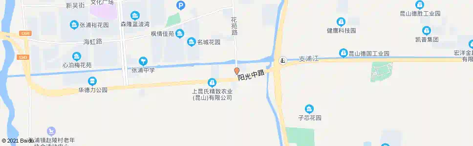 苏州张浦交警中队_公交站地图_苏州公交_妙搜公交查询2025