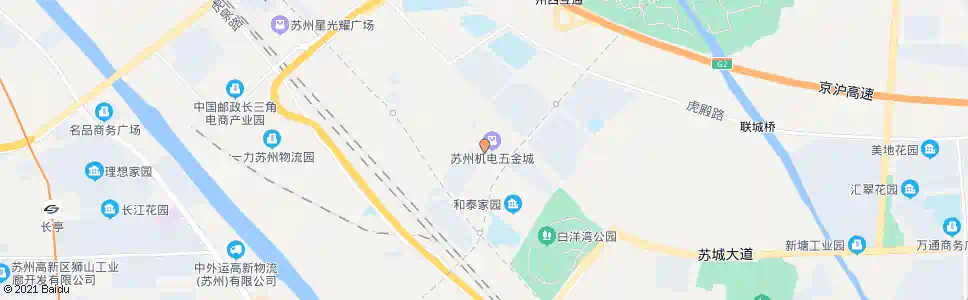 苏州钱万里桥新市场_公交站地图_苏州公交_妙搜公交查询2025