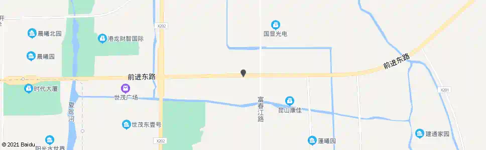 苏州前进路富春江路_公交站地图_苏州公交_妙搜公交查询2025