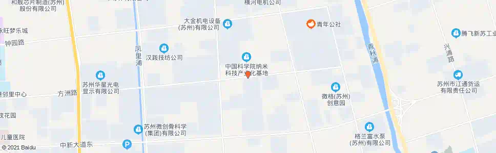苏州纳米产业化基地_公交站地图_苏州公交_妙搜公交查询2025