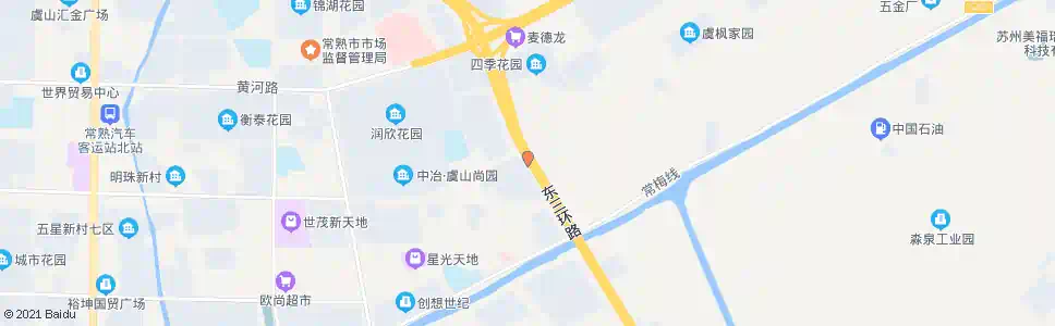 苏州东三环(达海路)_公交站地图_苏州公交_妙搜公交查询2025