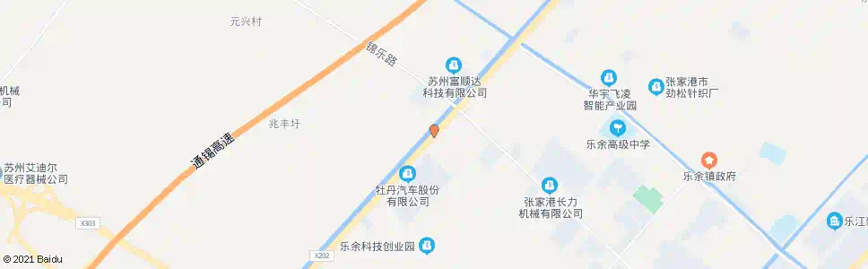 苏州乐余开发区_公交站地图_苏州公交_妙搜公交查询2025