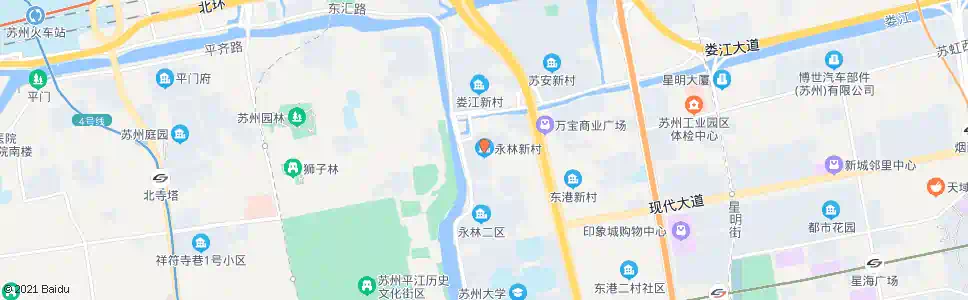 苏州永林新村_公交站地图_苏州公交_妙搜公交查询2025