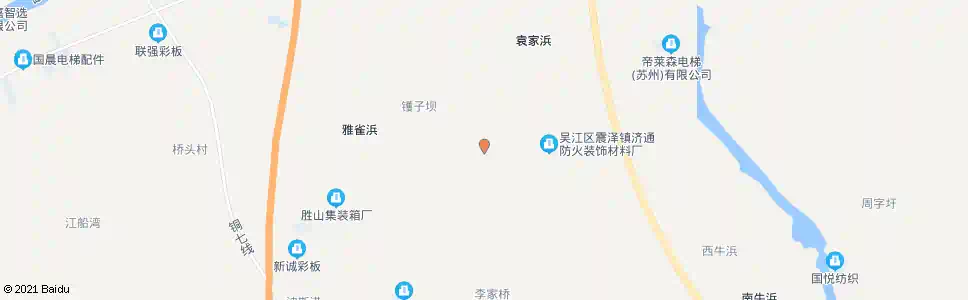 苏州燕桥浜_公交站地图_苏州公交_妙搜公交查询2025