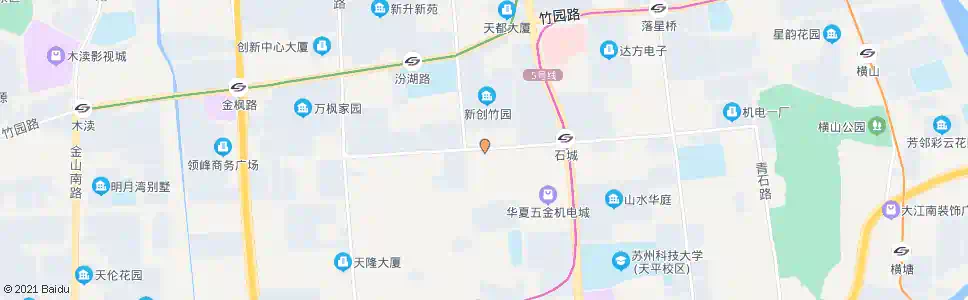 苏州新技术产业园_公交站地图_苏州公交_妙搜公交查询2025