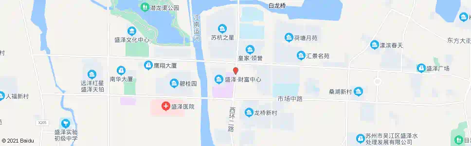 苏州财富中心_公交站地图_苏州公交_妙搜公交查询2025