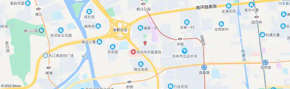 苏州吴中西路友新路西_公交站地图_苏州公交_妙搜公交查询2025