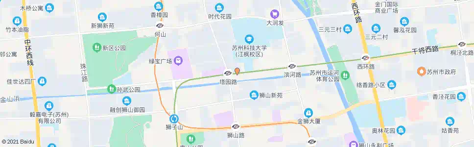 苏州张澄桥_公交站地图_苏州公交_妙搜公交查询2025