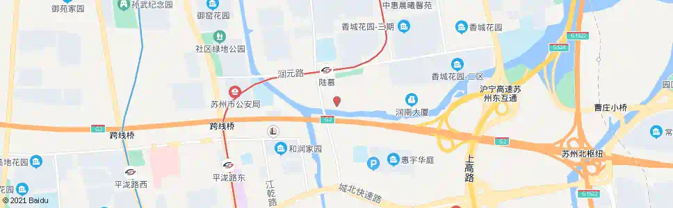 苏州产业园服务区_公交站地图_苏州公交_妙搜公交查询2025