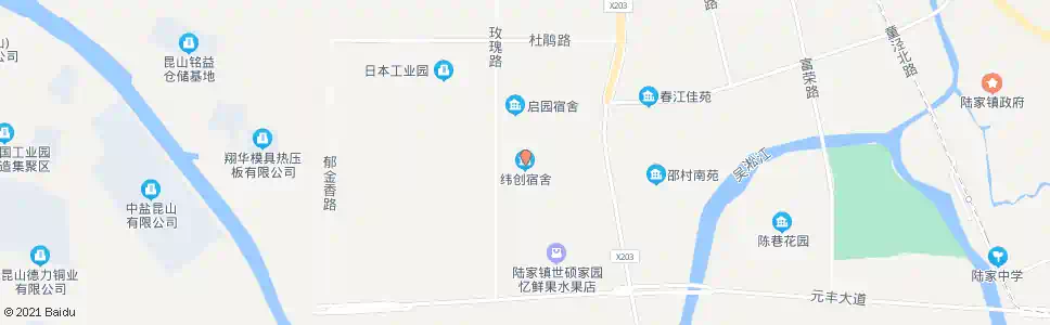 苏州纬创宿舍_公交站地图_苏州公交_妙搜公交查询2025