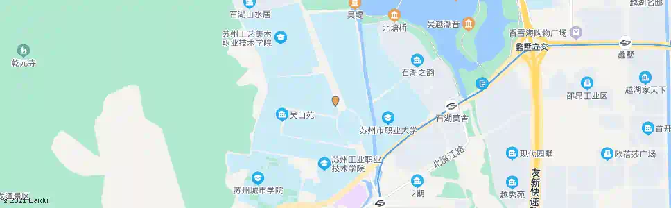 苏州国际教育园建设交通校_公交站地图_苏州公交_妙搜公交查询2025