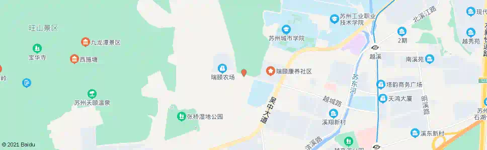 苏州张桥村东_公交站地图_苏州公交_妙搜公交查询2025