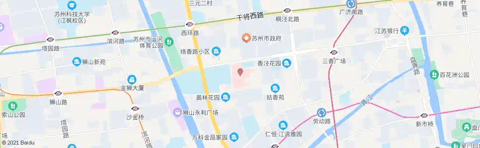 苏州附二医院_公交站地图_苏州公交_妙搜公交查询2025