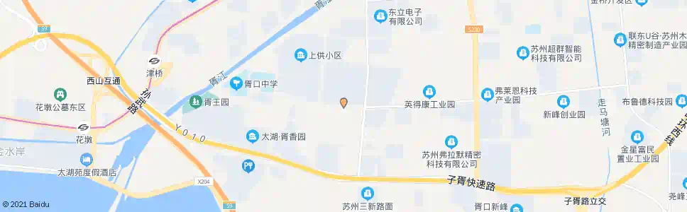 苏州胥口中心幼儿园_公交站地图_苏州公交_妙搜公交查询2025
