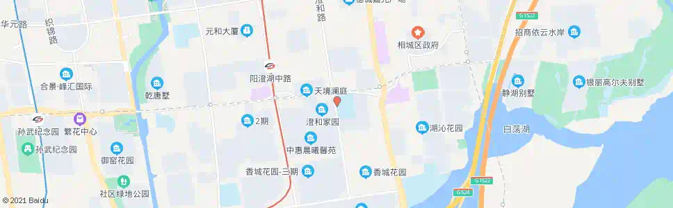 苏州陆慕实验小学_公交站地图_苏州公交_妙搜公交查询2025