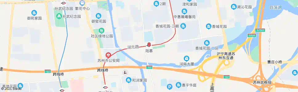 苏州陆慕站_公交站地图_苏州公交_妙搜公交查询2025