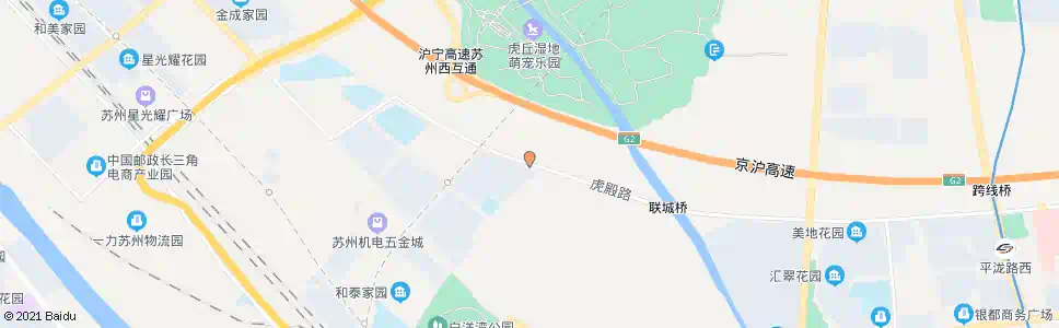 苏州圩北港桥_公交站地图_苏州公交_妙搜公交查询2025