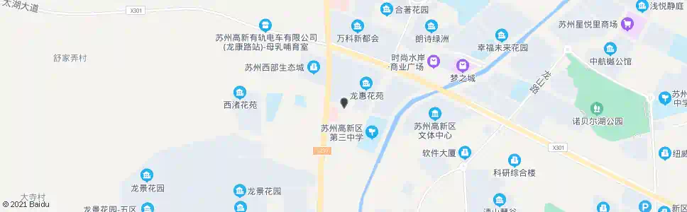 苏州苏州科技城卫生服务中心_公交站地图_苏州公交_妙搜公交查询2025