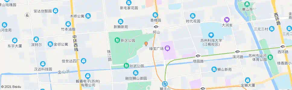 苏州市委党校_公交站地图_苏州公交_妙搜公交查询2025