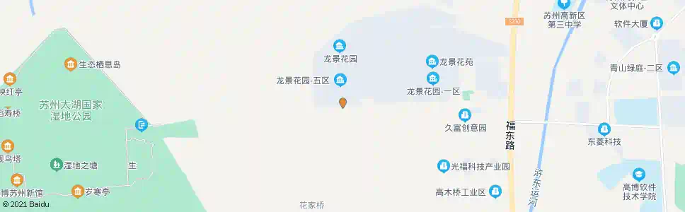 苏州龙景花园南区西_公交站地图_苏州公交_妙搜公交查询2025