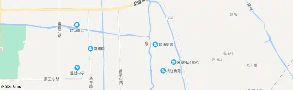 苏州蓬钱路蓬莱路_公交站地图_苏州公交_妙搜公交查询2025