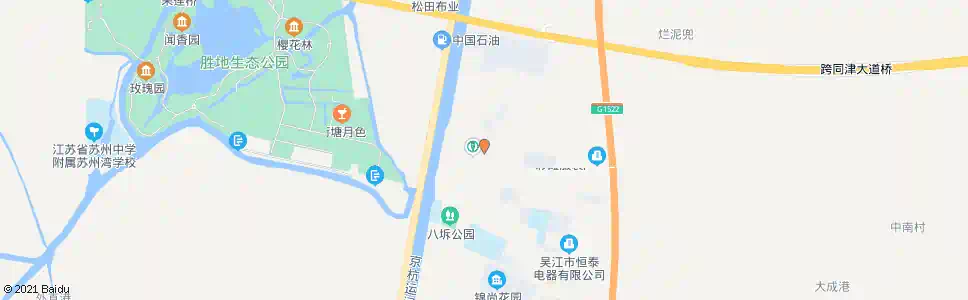 苏州八坼农业银行_公交站地图_苏州公交_妙搜公交查询2025
