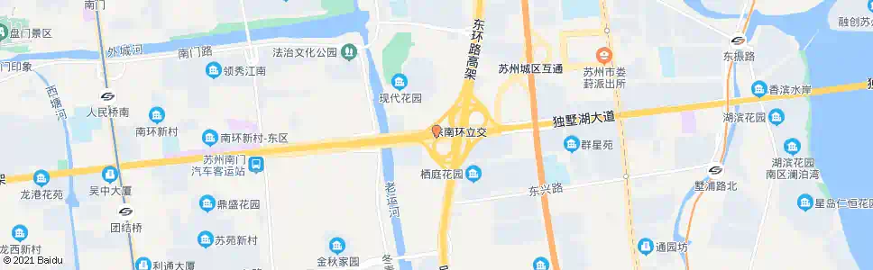 苏州南环桥(华东装饰城)_公交站地图_苏州公交_妙搜公交查询2025