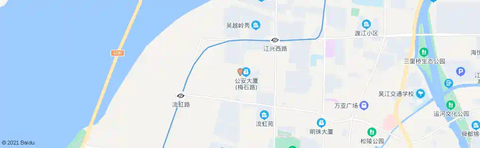 苏州吴江交警大队_公交站地图_苏州公交_妙搜公交查询2025