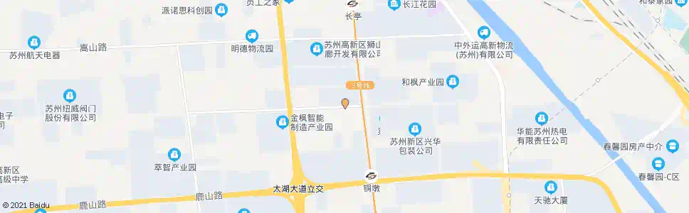 苏州泰山路珠江路西_公交站地图_苏州公交_妙搜公交查询2025