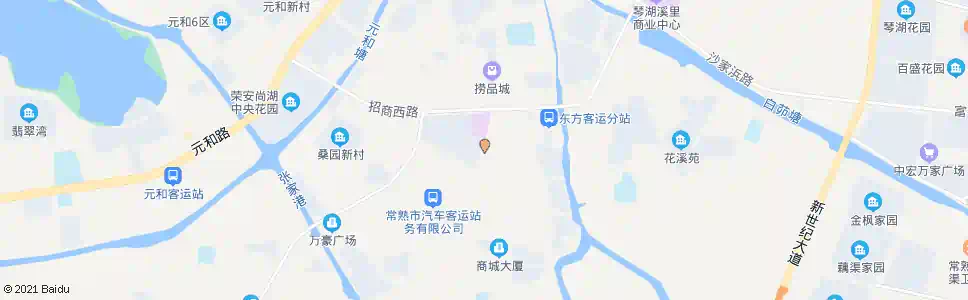 苏州时装中心_公交站地图_苏州公交_妙搜公交查询2025