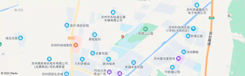 苏州科技新城西门_公交站地图_苏州公交_妙搜公交查询2025