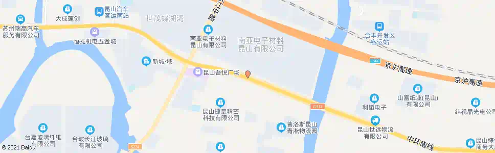 苏州新南路金蝶路_公交站地图_苏州公交_妙搜公交查询2025