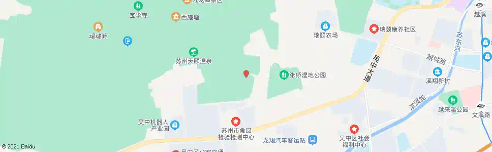 苏州张桥陆墓村_公交站地图_苏州公交_妙搜公交查询2025