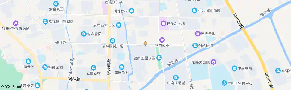 苏州漕泾菜场(珠江路)_公交站地图_苏州公交_妙搜公交查询2025