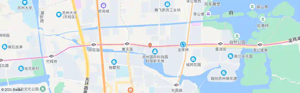 苏州国际科技园_公交站地图_苏州公交_妙搜公交查询2025