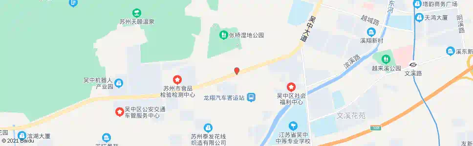 苏州肖家港桥西_公交站地图_苏州公交_妙搜公交查询2025