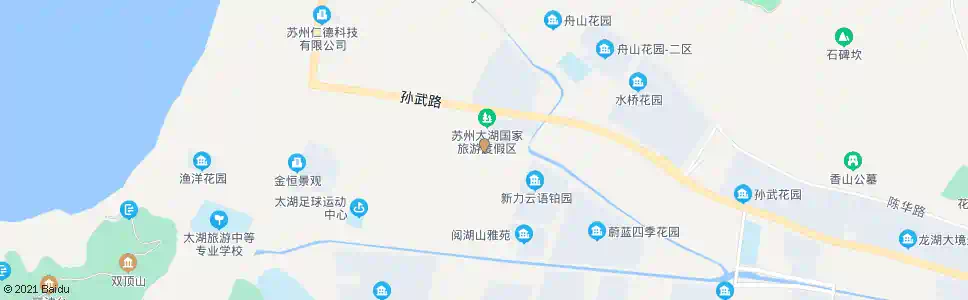 苏州太湖度假区管委会_公交站地图_苏州公交_妙搜公交查询2025