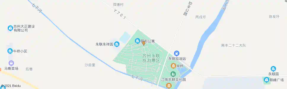 苏州永联东街_公交站地图_苏州公交_妙搜公交查询2025
