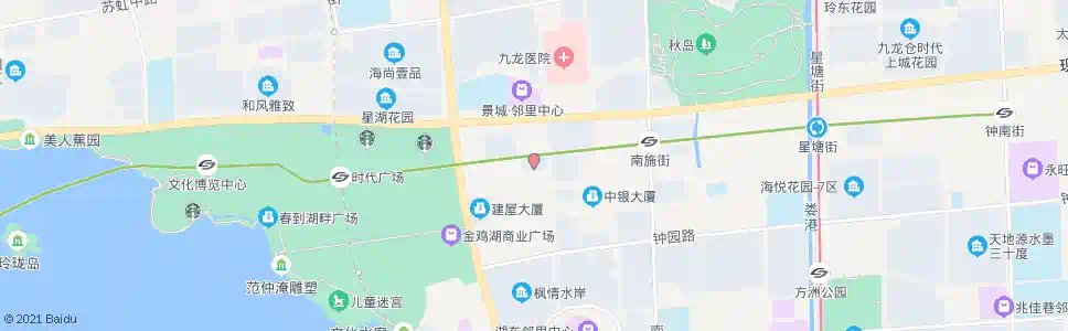 苏州行政服务中心东_公交站地图_苏州公交_妙搜公交查询2025