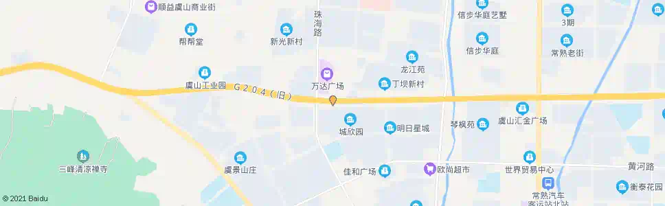 苏州北三环(明日星城)_公交站地图_苏州公交_妙搜公交查询2025