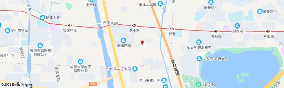 苏州尹山路尹中路东_公交站地图_苏州公交_妙搜公交查询2025