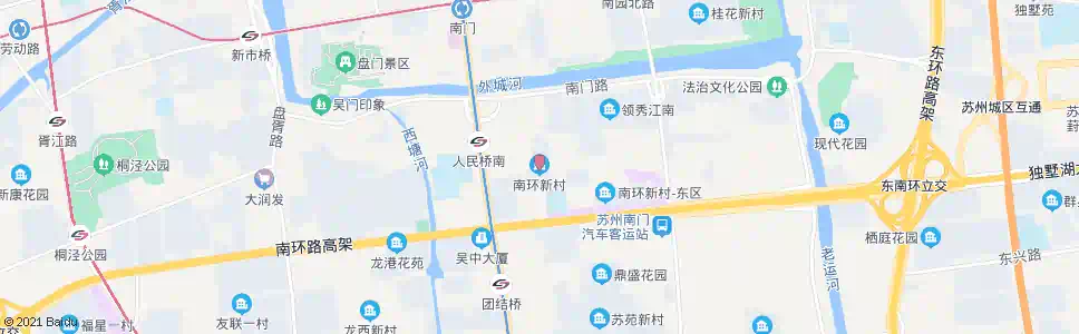 苏州南环新村(汽车南站西)_公交站地图_苏州公交_妙搜公交查询2025