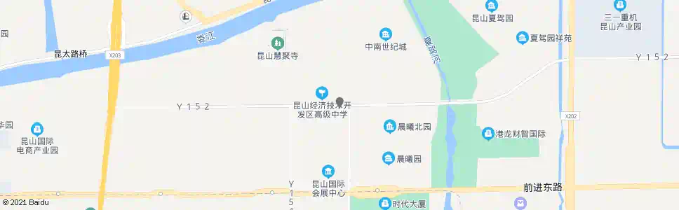 苏州开发区高级中学_公交站地图_苏州公交_妙搜公交查询2025